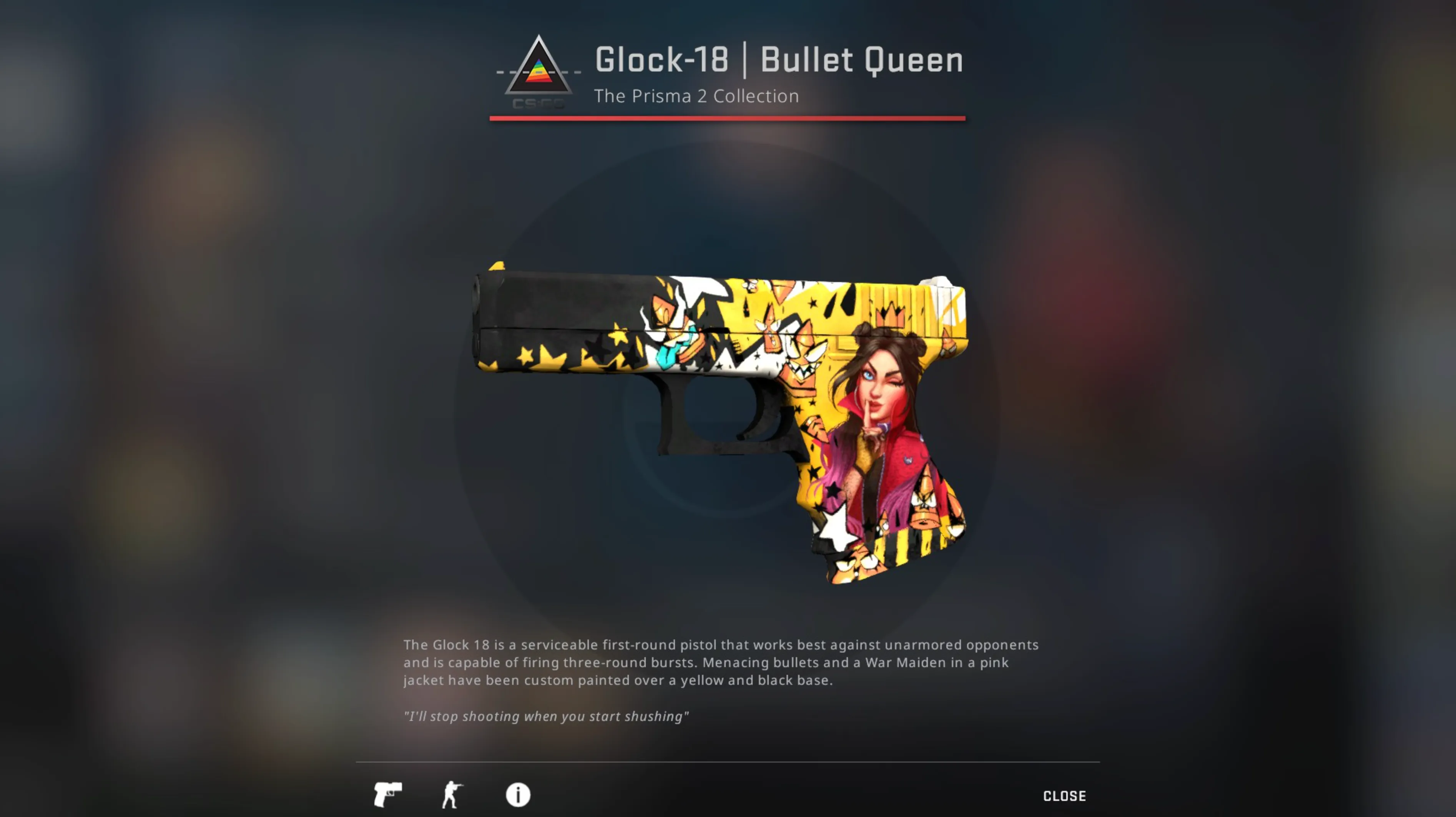 Glock-18 Bullet Queen cheap